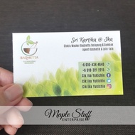 Mandala Style Business Card | Kad Nama | Name Card | Kad Perniagaan