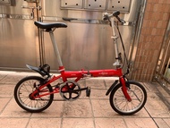 二手中童單車  16寸ECOSMO (Dahon Licensed Tech)摺疊車