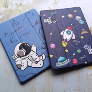 017. เคสฝาพับ ผ้าคลุมลายการ์ตูนน่ารัก เคส Samsung Galaxy Tab S6 lite Tab A9 2023/ Tab A7 lite TAB A8 10.5 มีช่องใส่ปากกา เคสหนัง เคสกันกระแทก -Smart Case