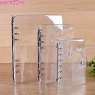 BACK2LIFE Notebook A4/A5/A6/A7 Office Supplies Plastic Clip File Folder Planner