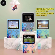 PW G5 HD Screen Macaron Handheld Game Console Contra Mini Arcade 500 Game Charging Portable Game Pla
