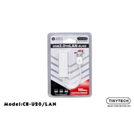 TINYTECH USB TO LAN-RJ45 DONGLE (V2.0) CB-U20/LAN