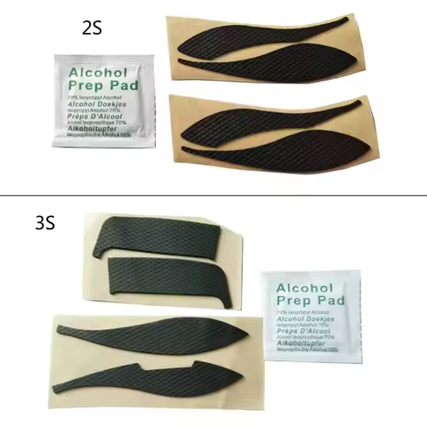 2 Sets Mouse Skin Side Stickers Pad For Logitech MX Anywhere 2S/3S