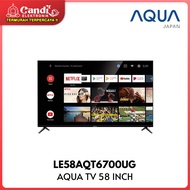 AQUA Android 4K HDR TV 58 Ich LE58AQT6700UG