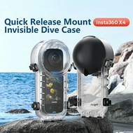 Insta360 X4 Diving Case Quick-Release Full Invisible Waterproof Underwater Housing 60m/196ft AMAGISN