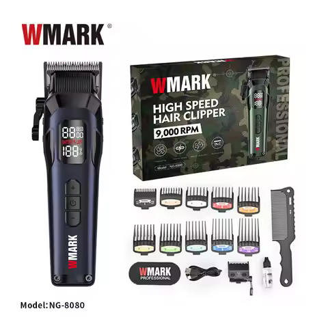 WMARK NG-8080 Hair Salon Special Hair Clipper Electric Adjustable High Speed Electric Push Clipper L