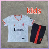 liverpool fc away jersey 24/25 kids football shirt