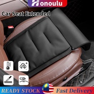 Car Seat Leg Support Extension Suede Seat Cover Thick Padding Car Seat Cushion Memory Foam Seat Mat 