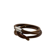 [มือสอง] กำไลข้อมือ Hermes Herculeed สีน้ำตาล