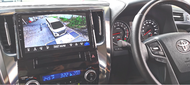LEON Alphard Toyota ANH30 Vellfire OEM 360 3D Panoramic Bird View 24H CCTV Night Vision 4 Lens Parki