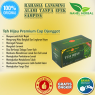 Paket 1pcs Obat Diet Herbal Ampuh Dan Cepat Tanpa Olahraga BPOM Teh Hijau Celup Cap Djenggot Teh Ori