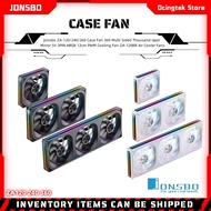 Jonsbo ZA-120/240/360 Case Fan 360 Multi Sided Thousand layer Mirror 5V 3PIN ARGB 12cm PWM Cooling F