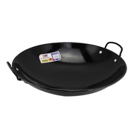 Iron Wok | Wok | Double Handle Enamel Wok | Cast Iron Wok | Stir-Fry Wok | Kuali Hitam | Kuali Besi