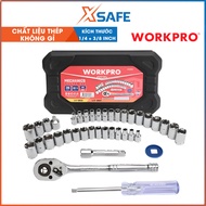 Workpro WP Replacement Wrench Set202536 39 parts 1/4 & 3/8 inch, durable steel - Genuine