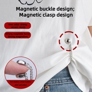 Magnetic Pants Leg Clip Brooch Pins Waist Cincher Adjustable Sew-free Fixing Buckle