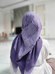 KERUDUNG SEGIEMPAT HIJAB JILBAB BEST SELLER MOTIF VZ KW SERIES CICI TIUNG/HIJAB VOAL SUBLIME DIGITAL