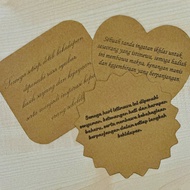 Customised Gift Card| Wish Card | Wish Notes