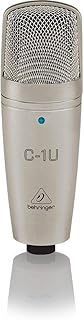 Behringer C-1U Professional Large-Diaphragm Studio Condenser USB Microphone