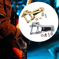 [szluzhen3gv] Hand Crank Replacement Tremolo Unit Tremolo Bridge Zinc Alloy Tailpiece Vibrato System