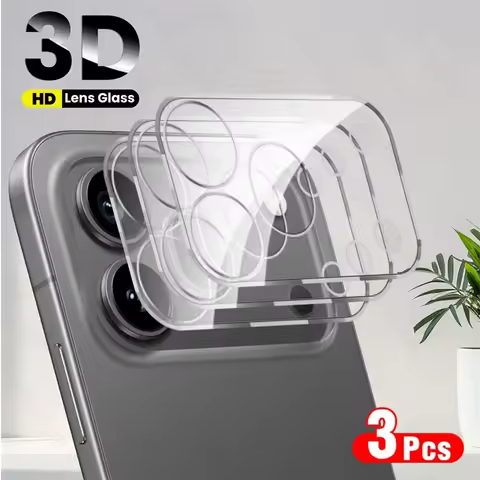 3Pcs 3D Clear Lens Glass for Honor 600 Pro 5G 9H Curved Camera Protectors Film on Honar Honer 600Pro
