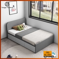 Tanggo Bed Frame With Mattress Storage Bed Frame Super Single/Single/Queen Bed Frame