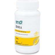 SFI Health Klaire Labs DHEA 10mg - Dehydroepiandrosterone Derived from Wild Yam - Micronized for Sup