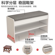 HY】🏮Entry Shoe Cabinet with Shoe Changing Stool outside the Door Shoe Cabinet Corridor for Sitting Shoe Cabinet Seat out