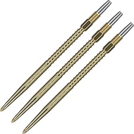 TARGET Darts Swiss Points, Fire Swiss Point Dart Tips (3 Pack Set of Tips) 40MM, Gold | Change Dart 