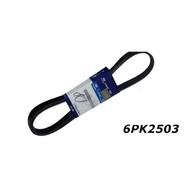 Kia Hyundai Fan Belt 25212-2F010 for Kia Carnival 2017- Hyundai Santa Fe CM 2.2 - 6PK2503 ( 6PK2500 