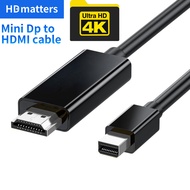 Shop5797341 Store จอแสดงผลพอร์ต4K 30Hz Thunderbolt DP ไปยังสายอะแดปเตอร์ HDMI HDTV สำหรับ Book Pro Air Mini I Lenovo สาย HDMI TV