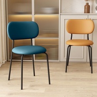 【Upgrade Version】Nordic Chair PU Leather Material Modern Dining Chair Office Chair  Kerusi Makan Ker