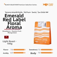 FISHER COFFEE | Select Red Label Geisha Sun-Dried Coffee Beans