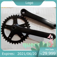 Crank piringan ger gir depan konterlis as kotak single speed sepeda mini lipat Minion MTB 36T