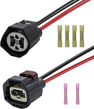 Powkos Cooling Fan Control Relay Module Connector Pigtail Harness 9U2Z14S411LB Compatible with Ford 