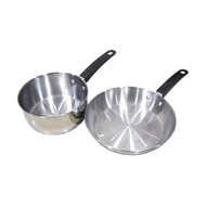 Maxim SSP141 Set Peralatan Memasak Panda Fit Set A (Frying Pan 20 cm Sauce Pan 16 cm)