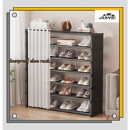 JiaYe--Shoe Rack Dormitory Simple Shoe Rack Door Household Multi-layer Dust-proof Shoe Box Indoor Good-looking Large-capacity Shoe Cabinet Shoe Storage Rack Dust-proof Shoe Rack