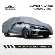 HONDA Car Cover Civic 4-Layer Waterproof UV-Resistant Thick Outdoor Car Cover by Zanusa cover