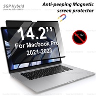 For Macbook Pro 14 inch 2021 2023 Magnetic Privacy Screen Film for Mac 14.2 A2442/A2779/A2918/A2992 