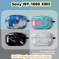 READY STOCK! For Sony WF-1000 XM5 Case Colorful Marble Soft Silicone Earphone Case Casing NO.2