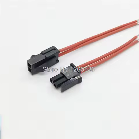 10CM 22AWG Molex 3.0mm 2pin WM1783 43025-0200 Male Female pigtail Molex Micro-Fit 3.0 wire harness M