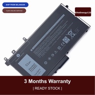 93FTF Latitude 5591 5495 Battery E5580 Dell 5288 5488 5280 E5280 for E5590 5590 51Wh 93FTF 5480 5490