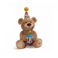 Boneka Anak - Gund Happy Birthday Bear Animated - 6049942