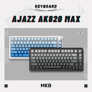 [READY STOCK] Ajazz AK820 Max PLUS 75% Full Build Keyboard Hot-Swappable Programmable RGB Gasket 5 L