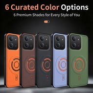For Xiaomi Poco C85 Case for Xiaomi Poco C85 Phone Cases Back Cover Magnetic Shockproof Hard Case