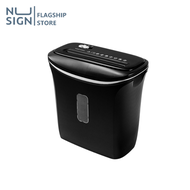 [ของแถมฟรี] Nusign เครื่องทำลายเอกสาร ย่อยกระดาษ ย่อยอัตโนมัติ ทำลายเอกสาร ปลอดภัย Paper Shredder