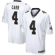 NFL New Orleans Saints Football Uniform No. 4 Derek Carr Mens Jersey
