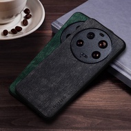 Case for Xiaomi 13 Ultra 5G coque wood pattern leather cover for xiaomi 13 ultra case capa