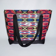 tote bag motif navajo merah