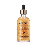 MEDI-PEEL Pure Gold 24K Ampoule 3.38 fl.oz / 100ml | 99.9% 24K Pure Gold All in One Ampoule, 5 Revit