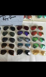 ray ban aviator Lenses rayban rb3025 Made in Italy 58/62mm